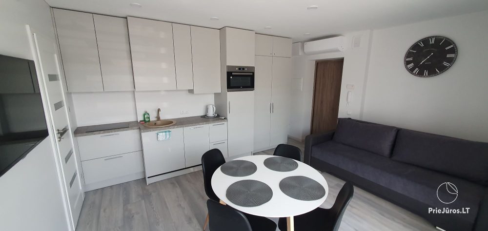 Šviesūs, modernūs, 2023 statybos, dviejų kambarių apartamentai Kunigiškėse - 1