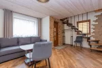 Nauji apartamentai Palangoje – 400 m iki jūros „Birutės 12“. Atskiri įėjimai, kiemas
