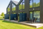 Kuti apartamentai Monciškėse. Du miegamieji, 45 kv.m su terasa į mišką, iki jūros 600 metrų