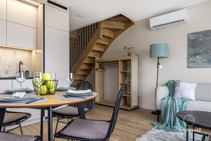 Lyrika home - Novelė home - Monciškėse - 2 miegamųjų, erdvus kotedžas su terasa keturiems, naujame kvartale J7 Beržas su baseinais ir pirtimis, griliumi
