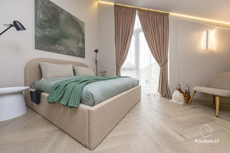Novelė home - Monciškėse - 2 miegamųjų, erdvus kotedžas su terasa keturiems, naujame kvartale J7 Beržas su baseinais ir pirtimis, griliumi