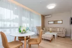 Jaukūs dviejų miegamųjų kambarių apartamentai Vanagupėje