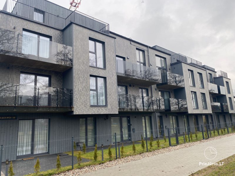 Nauji apartamentai V38 su terasa ir parkingu