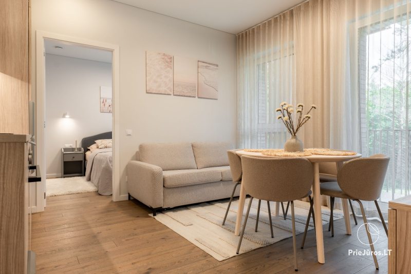 Vanagupės pušyno SPA - dviejų miegamųjų apartamentai Jūsų kokybiškam poilsiui