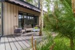 Pajūrio namelis Family Beach House su šildomu baseinu Kunigiškiuose