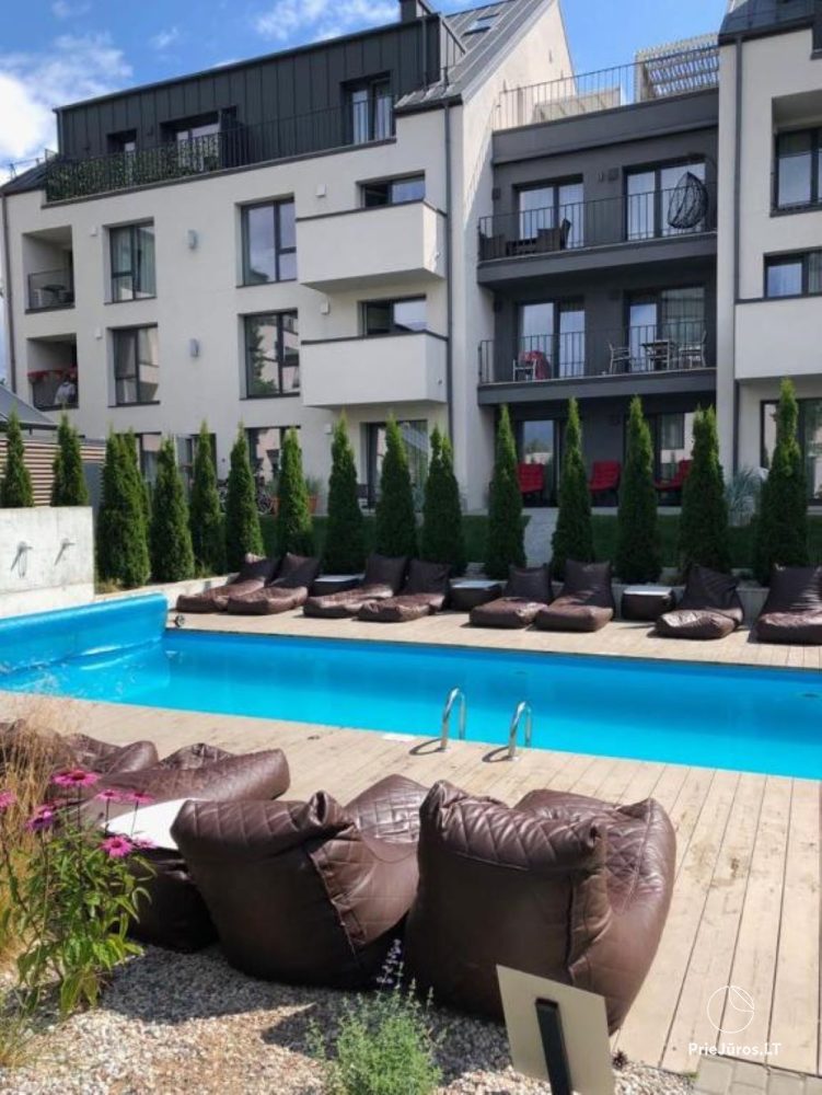 Apartamentai Malūnų vilos su vaizdu į baseiną ir terasą - 1
