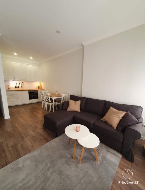 Studijos tipo apartamentai Palangoje