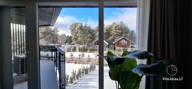 Apartamenti „Esi aktīvs“ ar plašu balkonu un skatu uz priežu mežu