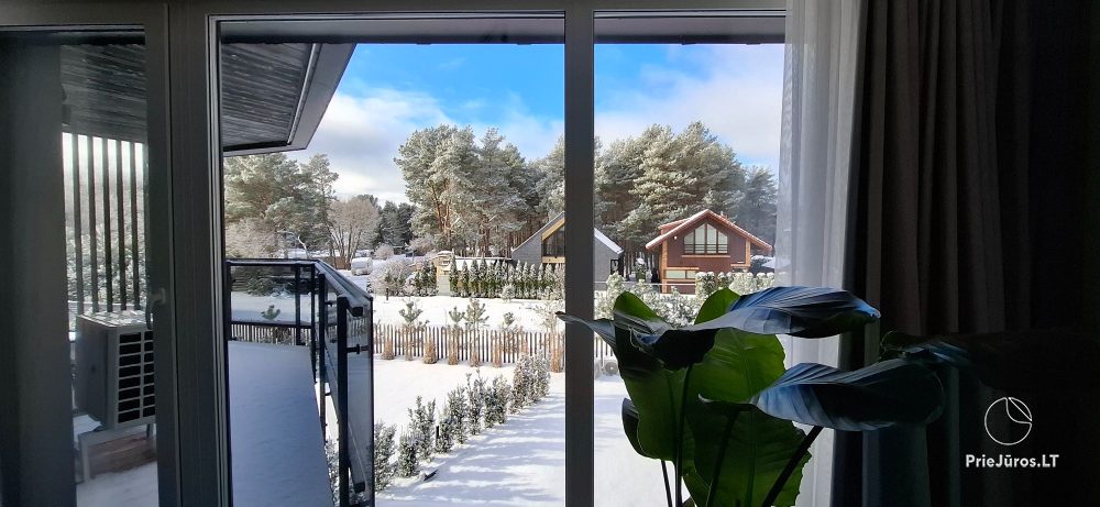 Apartamenti „Esi aktīvs“ ar plašu balkonu un skatu uz priežu mežu - 1