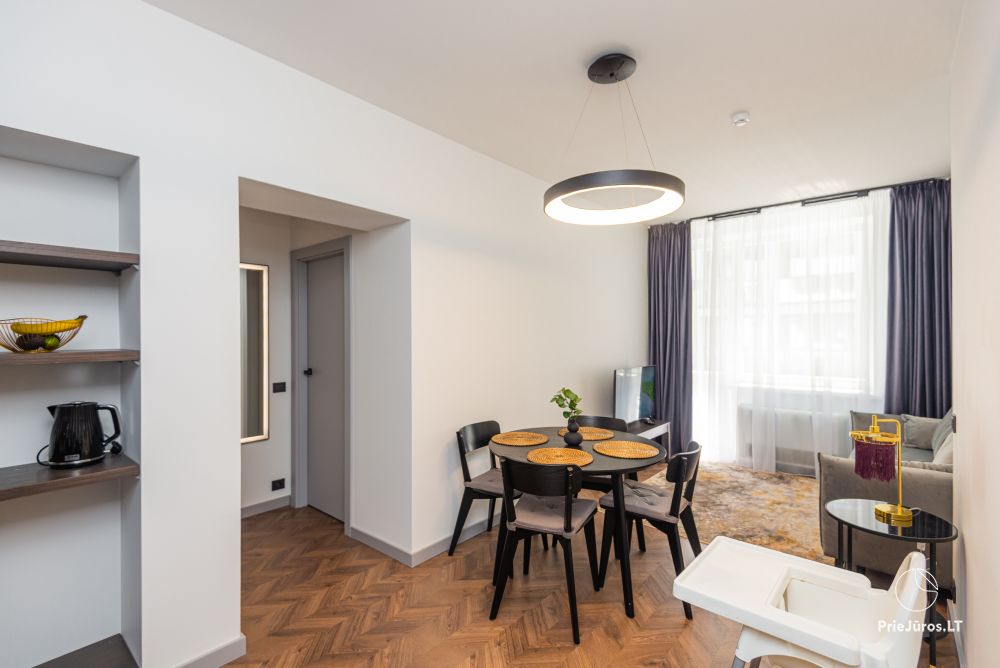 D21 Apartments – mājīga greznība Palangas sirdī