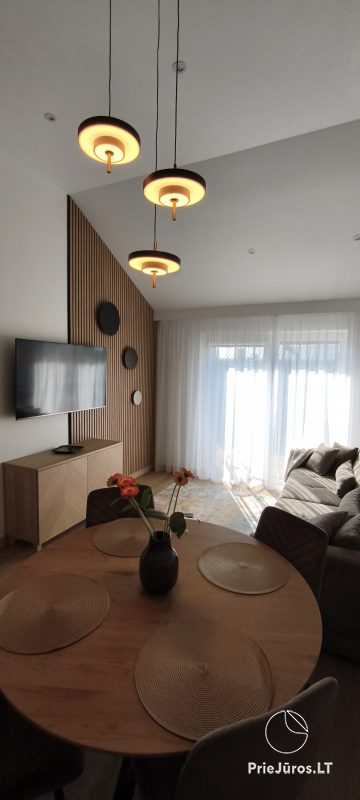 Atpūta pie jūras jaunajos apartamentos „Jūros ramybė”