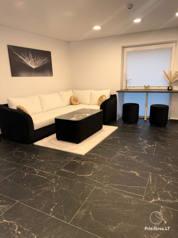 Moderns minimālistisks luksusa dzīvoklis Klaipėda