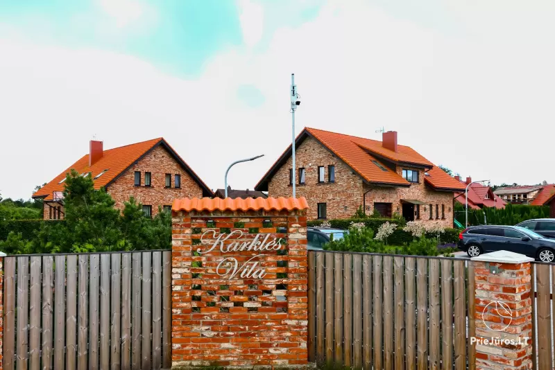 Svečių namai Karklės vila. Kambarių, pirties nuoma Karklėje.