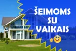 „Saulės vila“ Kunigiškiuose – Palangoje. Geriausias poilsis šeimoms su vaikais bei šventės!