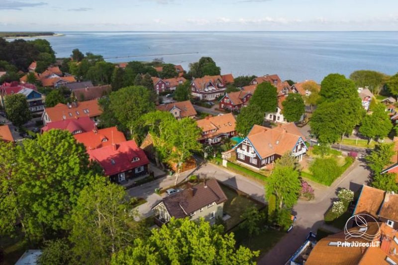 Jaukūs apartamentai Nidos centre. Lauko baldai kieme, WiFi, vieta automobiliui