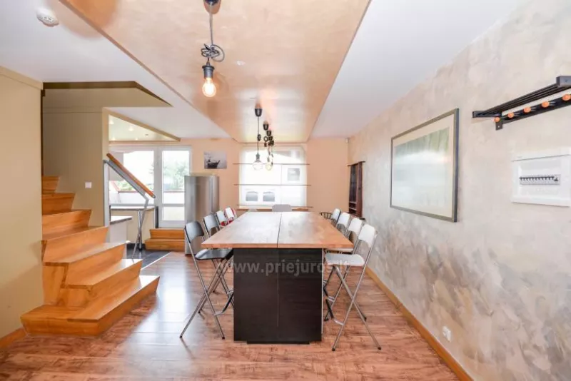 Apartamentai Nidoje iki 10 asmenų su židiniu, balkonu