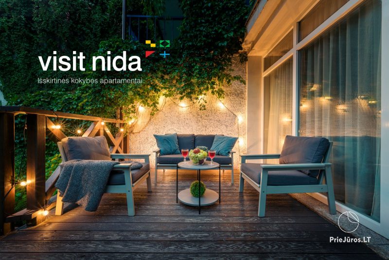 Visit Nida - išskirtiniai apartamentai su terasomis