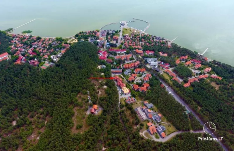 Vienistabas studijas tipa dzīvoklis ŠALIA PUŠYNO: tuvumā Nida centrs, bāka