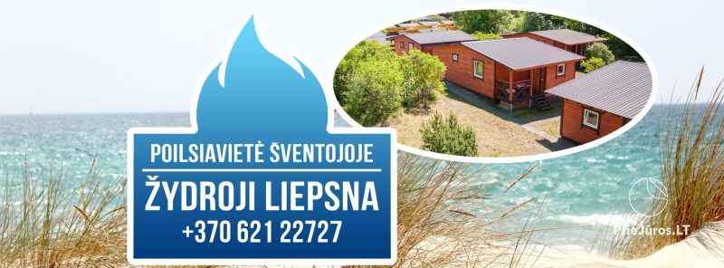 Nauji vasarnamiai ir kambariai su patogumais Šventojoje Žydroji Liepsna
