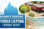 Nauji vasarnamiai ir kambariai su patogumais Šventojoje Žydroji Liepsna