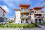 Nauji 2 kambarių apartamentai MALŪNO VILOS: pirmas aukštas, terasa-kiemelis