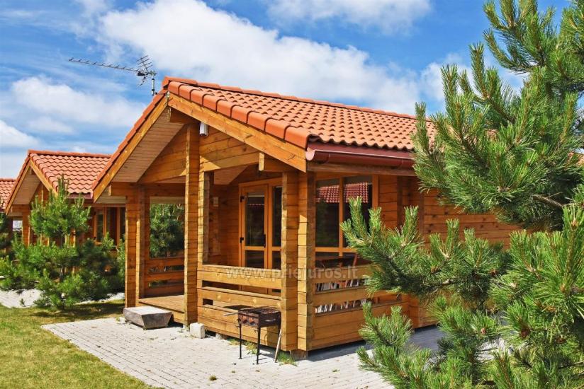 Rąstiniai nameliai, Vaivorykštės g. 11B, Palanga - 1