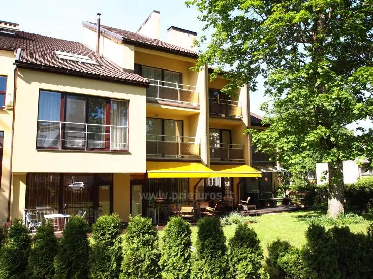 „Pušynas Apartments“ apartamentų nuoma su atskiru įėjimu ir terasa