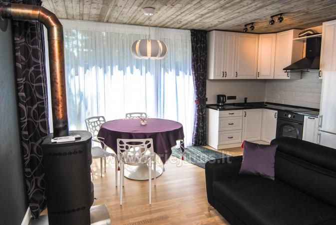 Luxury little house for rent in Kunigiskes. Just 250 meters to the sea!