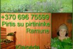 Pirts ar pirtnieku Klaipēdā