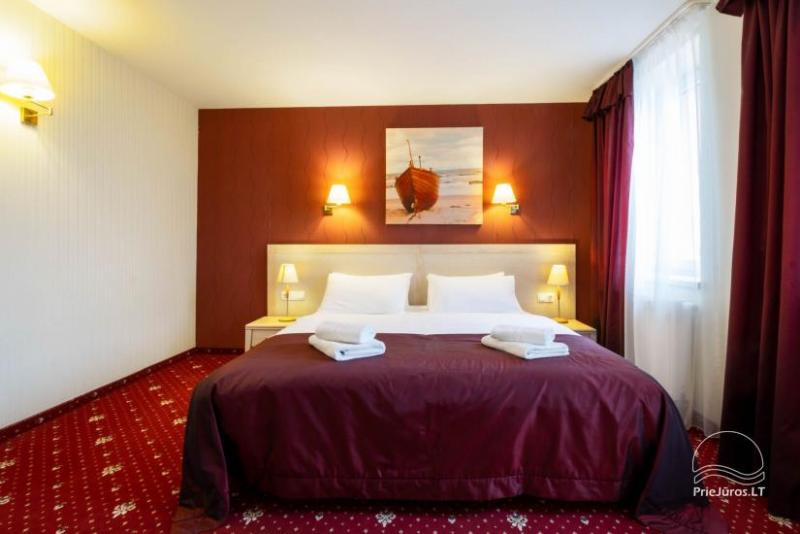 Hotel in Klaipeda Pajurio vieskelis - cosy rooms, sauna, pool