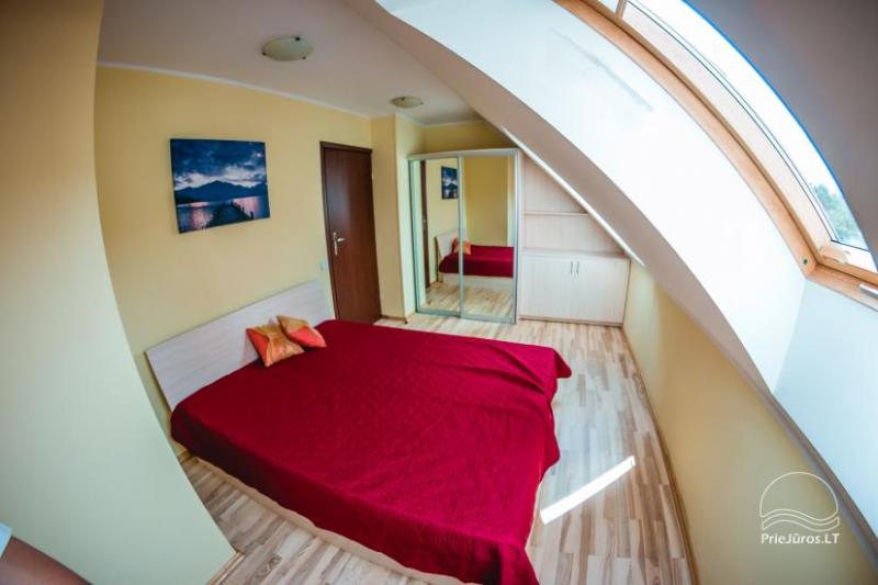 Vieno, dviejų kambarių apartamentai nuomai Nidos centre
