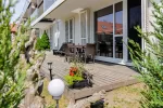 Kopų Vėtrungės apartamentai Nidoje: 2 kambariai,erdvi terasa,sūpynės vaikams