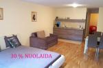 1-o kambario apartamentų-studijos nuoma naujos statybos name