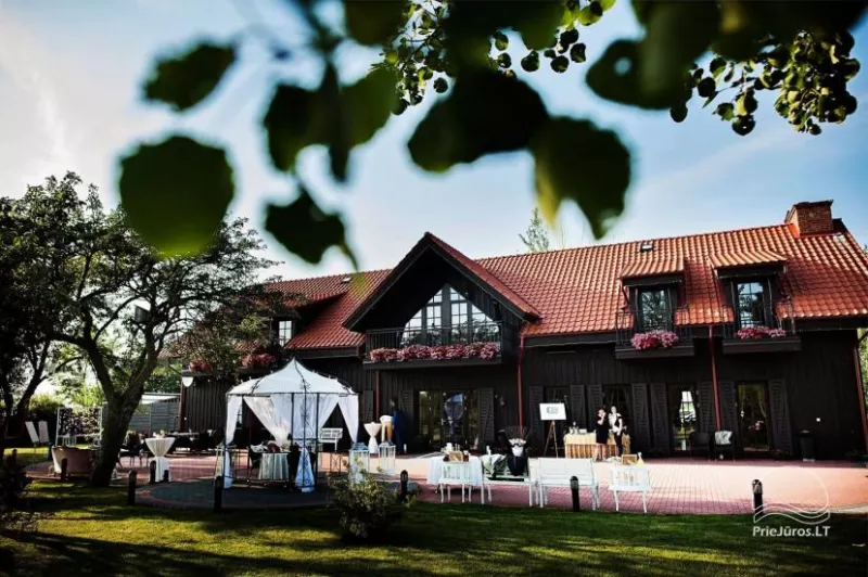 RUSNE VILLA išskirtinėms vestuvėms ar kitai šventei