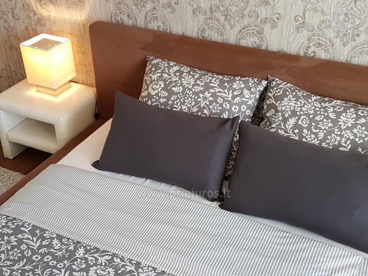 Šiuolaikiškai įrengti Daukanto apartamentai su jaukia terasa. 500m iki jūros!