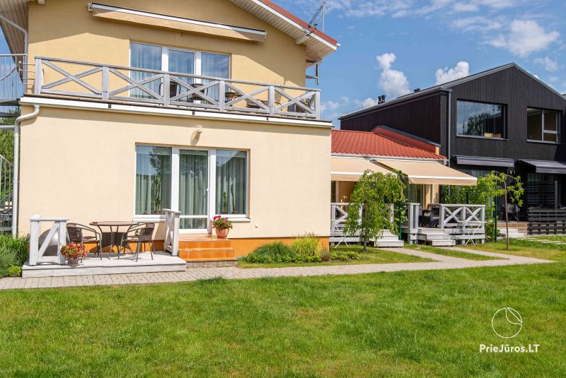 Villa Bangomusa - apartamenti ar terasi, telpas īre Kunigiskes