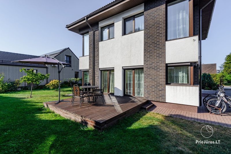Dzīvokļi jaunajā villa Palangā. Private pagalmā, netālu no jūras