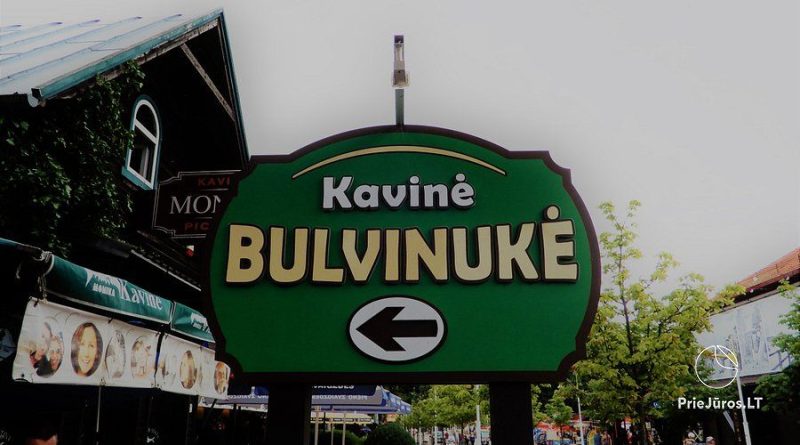 Kafejnīca Palangā Bulvinuke