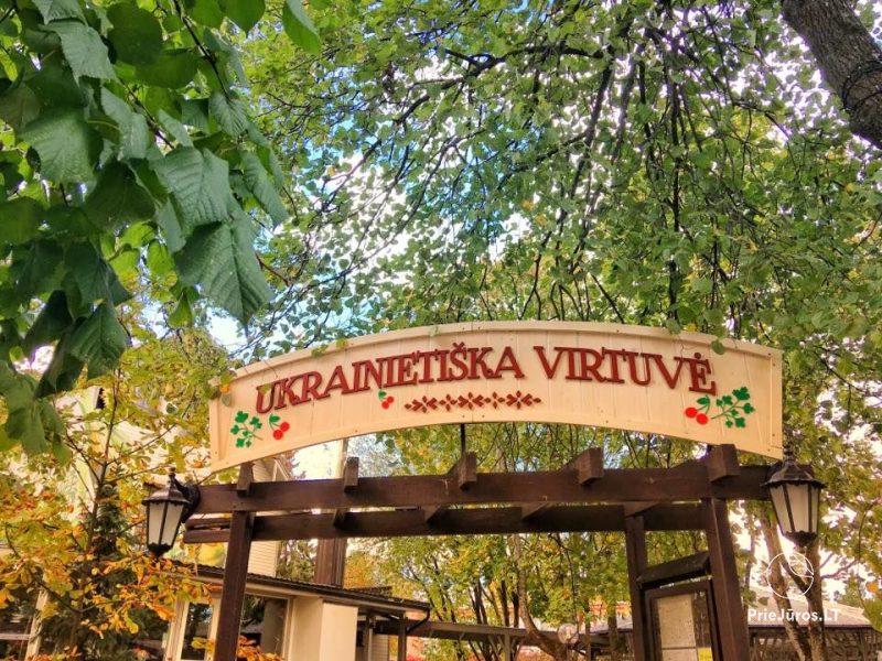 Kafejnīca Palangā Ukraiņu virtuve