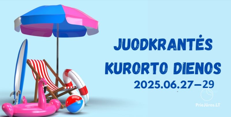 Ikgadējie svētki Juodkrantē Juodkrantės kurorto dienos