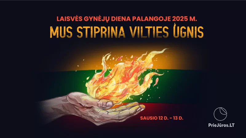 Brīvības aizstāvju diena Palangā 2025: Mūs stiprina cerību uguns