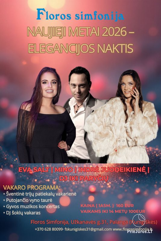 Floros Simfonija Kunigiškės - Naujųjų metų sutikimas ant jūros kranto