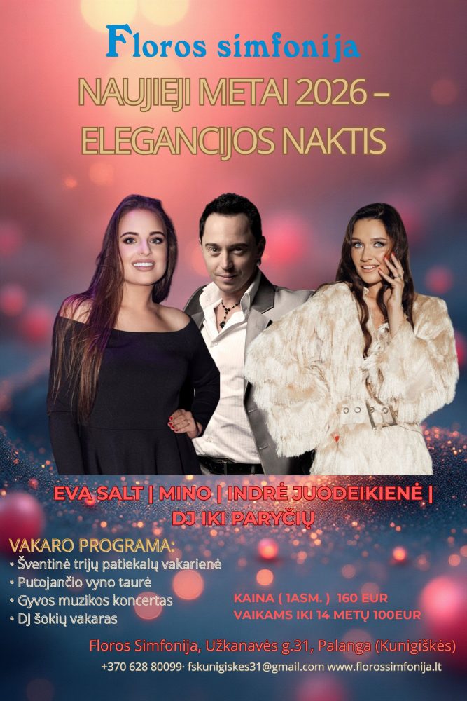 Floros Simfonija Kunigiškės - Naujųjų metų sutikimas ant jūros kranto - 1