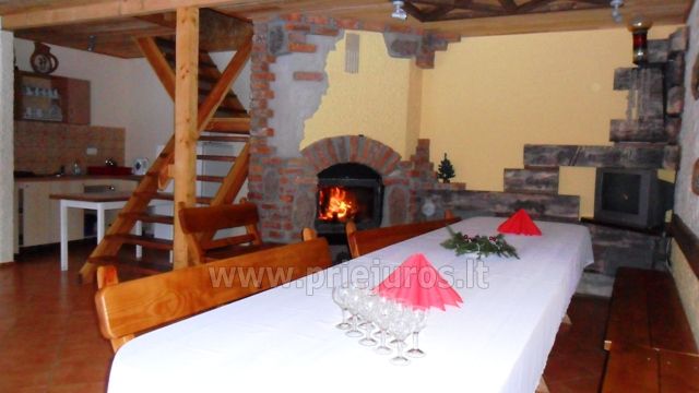 Pobūvių salė, pirtis ir kubilas sodyboje Kuršių takas - 1