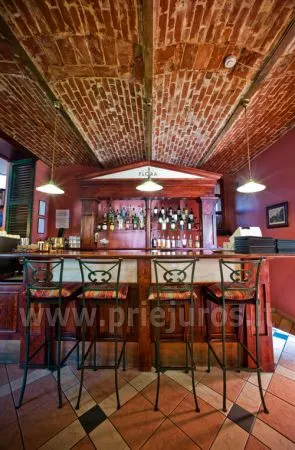 Restorans - kafejnica Juodkrante viesnīca Villa Flora