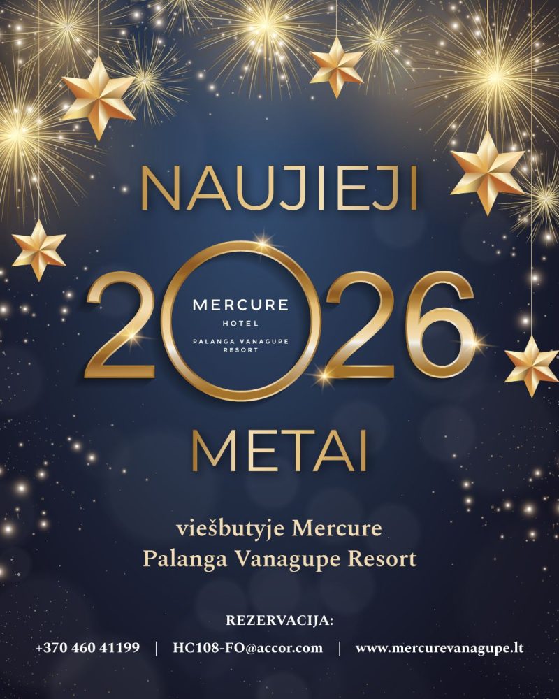 Jaunais gads 2026 viesnīcā „Mercure Palanga Vanagupė Resort” - 1