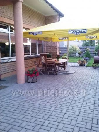 Pokylių salė, pirtis ir baseinas Vėžaičiuose, jaukiame viešbutyje - 7