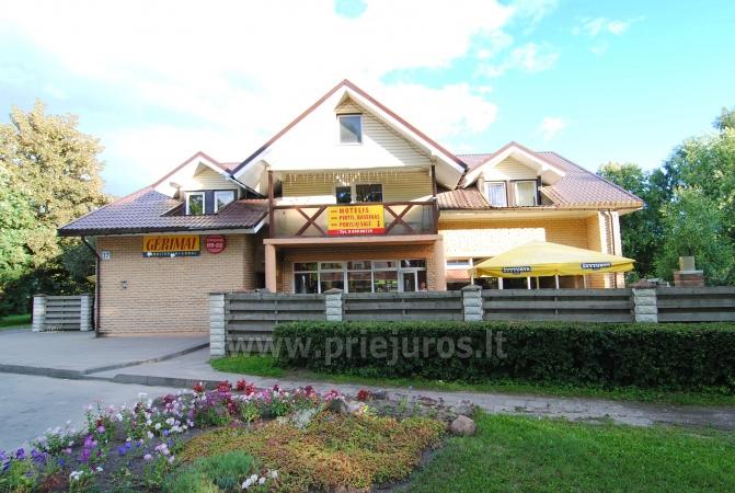 Pokylių salė, pirtis ir baseinas Vėžaičiuose, jaukiame viešbutyje - 15