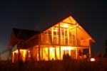 Villa für Weihnachten und Naujahr in Palanga: 25-Sitz Halle, Unterkunft, Badehaus