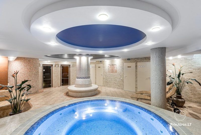 SPA, pirčių ir Jacuzzi kompleksas Palangoje, viešbutyje Kerpė ****